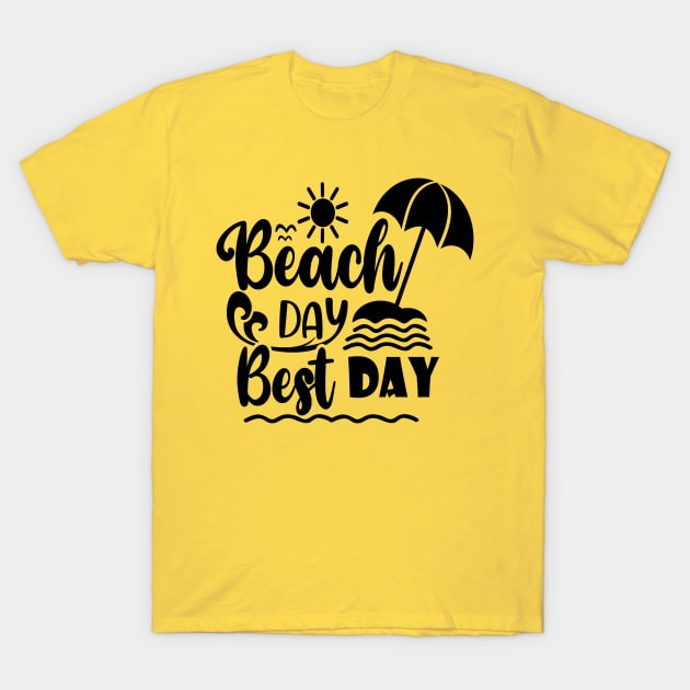 Beach Quote Element Design Vector T-Shirt by RubyCollection